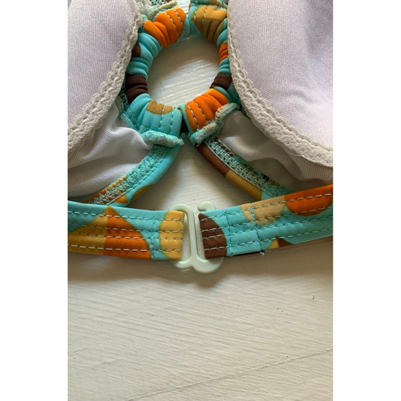 quiksilver bikini top swimwear M - Picture 3 of 4